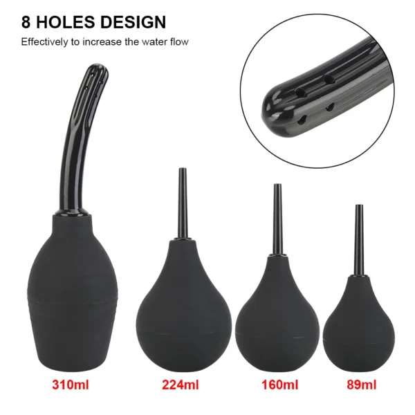 Anal Washer Nozzle Pump For Women Vaginal Shower Men Butt Plug Sex Toys Adults Games Medical Cleaner Erotic Product Douche Enema - Image 4