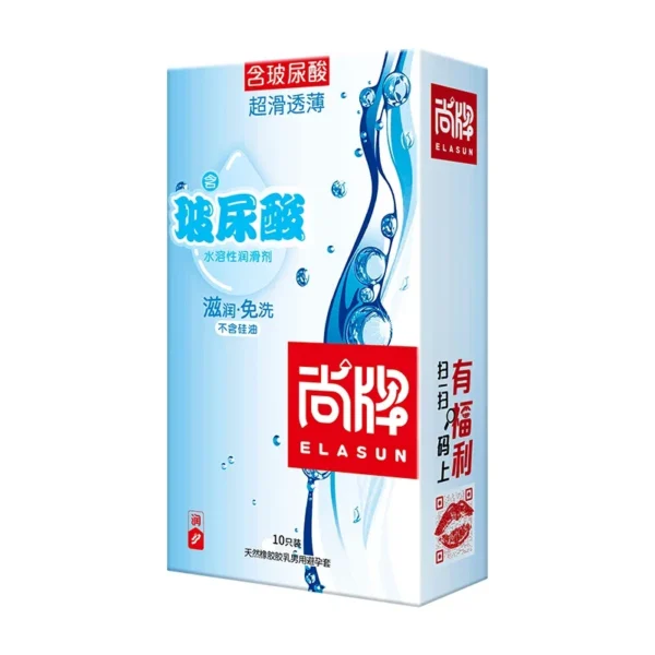 001 Ultra Thin Condoms For Men Nature Rubber Latex Condom Hyaluronic Acid Lubricant Vagina Moist Sex Shops Adult Product - Image 6