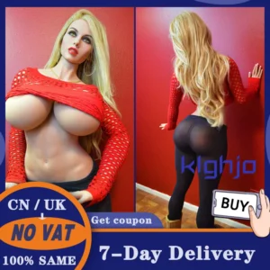klghjo 168cm Silicone Sex Doll Big Ass Big Breast Love Doll Realistic Life Vagina Oral Anal Sex Toys for Male Masturbator