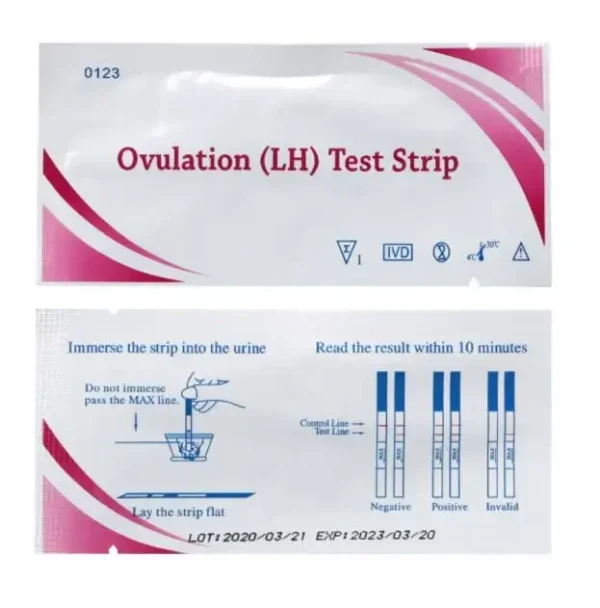 LH Tests Ovulation 20Pcs Urine Test Kit Household Strips Over 99% Accuracy Test Strips First Response Pregnancy Test - Image 4