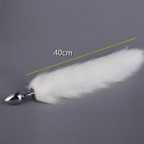 Role-playing Sex Games, Men and Women Sex Toys,1pcs,BDSM Three Size Dog Tail Anal Plug, Animal Tail Butt Plug - Image 3