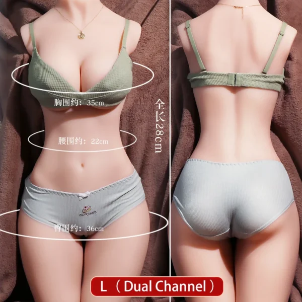 Sexy Half Body Doll Sex Toy For Men Adults 18 Products Big Ass Anal Realistic Vagina Dual Channel pocket Pussy Male Masturbators - Image 6