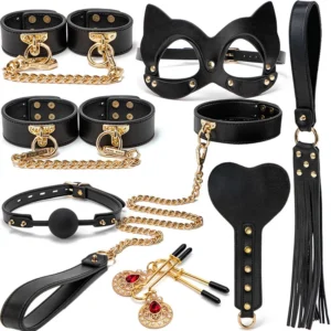 G Spot Dildo Vibrator Anal Plug Bondage Set Sex Toys For Women Whip Handcuffs For Sex Bdsm Exotic Adult Games