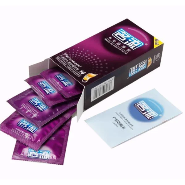 sex toys 60PCS Condoms For Men 6 Kinds Ultra Thin Particle Thread Natural Latex Spike Condom Adult Sex Product Small Condom