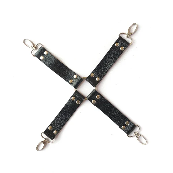 BDSM Kits Sex Bondage Set Handcuffs Gag Whip Nipple Clamps Erotic Sex Toys for Women Couples Adult Sex Shop Anal Butt Plug Tail - Image 4