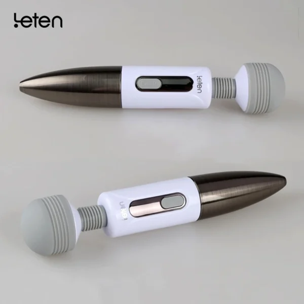 Leten Huge Head Vibrator for Female Masturbation Orgasm, AV Magic Wand Massager Nipple Clitoris Stimulator Sex Toys for Woman - Image 5