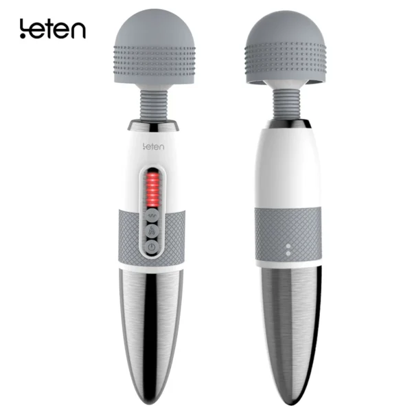 Leten Huge Head Vibrator for Female Masturbation Orgasm, AV Magic Wand Massager Nipple Clitoris Stimulator Sex Toys for Woman - Image 2