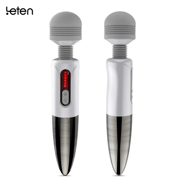 Leten Huge Head Vibrator for Female Masturbation Orgasm, AV Magic Wand Massager Nipple Clitoris Stimulator Sex Toys for Woman - Image 4