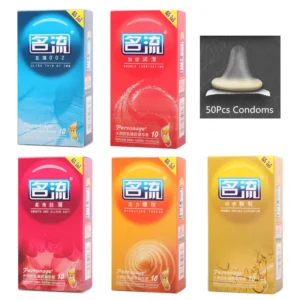 Package sale 50 Pcs/Lot Hot Sale Quality Sex Products Of Natural Latex Condoms For Men Adult Better Sex Toys Safer Contraception