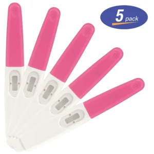 Pregnancy Test Sticks: Early Detection & Reliable - 5 Count - Accurate Results in Minutes - Easy to Use at Home Pregnancy Tests