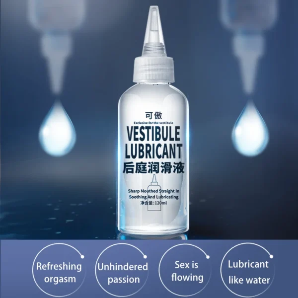 Anal Water Based Silicone Lubricant Unscented Sex Lube For Man Woman Gay Lesbian Couples Pleasure For Home And Travel - Image 5