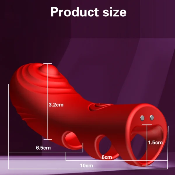 Finger Vibrator Clit G Spot Nipple Massager Adult Sex Toys Clitoral Stimulator Female Masturbation Sex Toys For Women Couples - Image 6