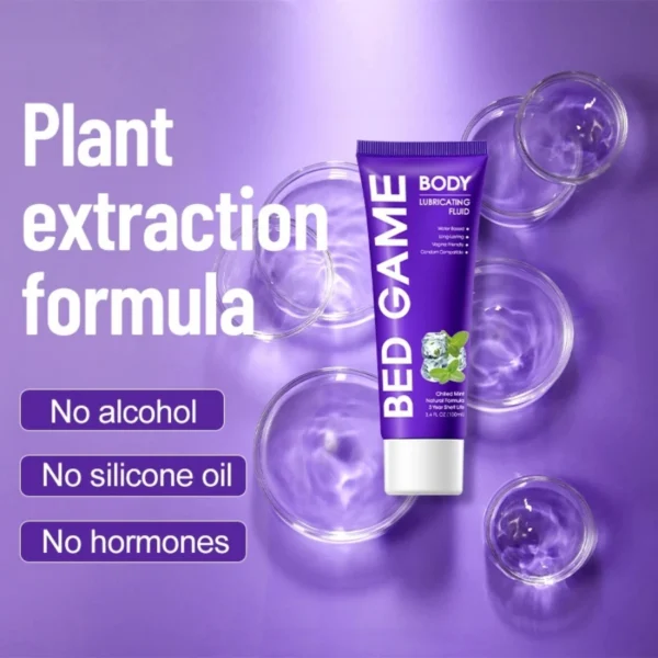 Intimate mint Lubricant Pleasure Body Erotic Oil Lubricant Adult Sex Supplies flirting for couples 200ml - Image 3