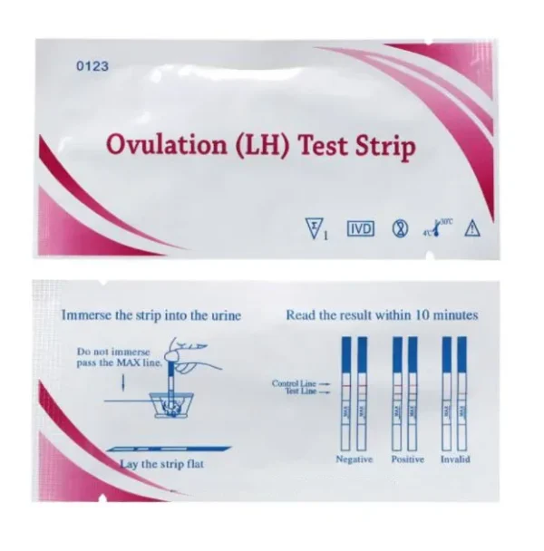40Pcs LH Ovulation Tests Over 99% Accuracy Test Sensitive Fertility Predictor Household Strips Urine Test Strips First Response - Image 5