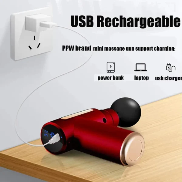 Portable Fascial Massage Gun Sex Machines For Woman Automatic Dildo Vibrator Female Masturbator Enhance Pleasure Adult Sex Toys - Image 4