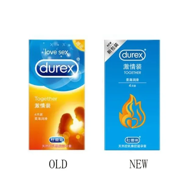 Durex 20 Pcs Condoms Natural Latex Rubber Condom Intimate Goods Contraception 52mm Cock Penis Sleeve Sex Toy Products for Men - Image 3