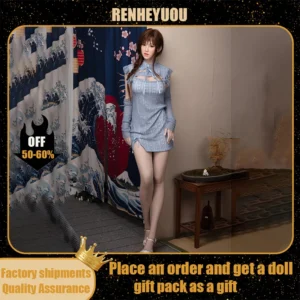 RENHEYUOU high quality full silicone sexy girlfriend intimacy insertable artificial vagina anal spray for men adult sex dolls