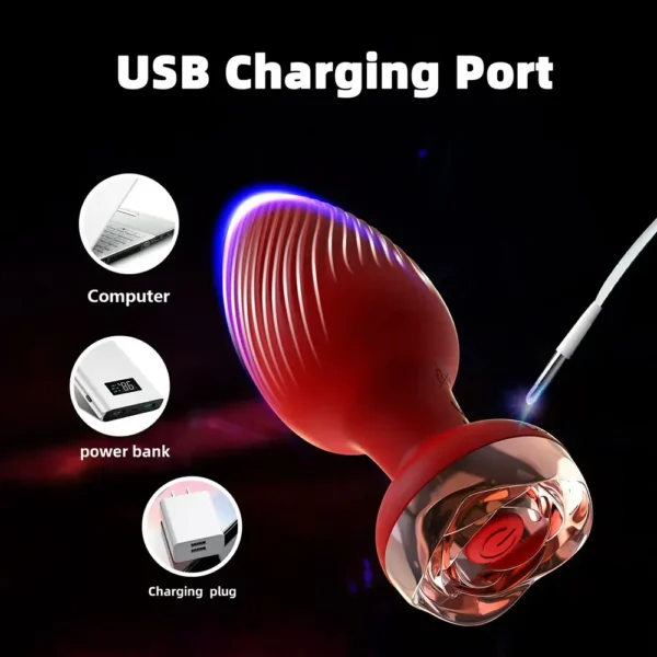 Anal Plug Vibrator Remote Control Butt Plug 10 Frequency Vibrating Female Masturbato Men Prostate Massager Adult Gay Sex Toys - Image 4