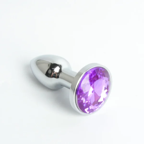 Mini Metal Anal Plug XXS Small Anal Dilator For Adult Men Women Butt Plug With Round Crystal Female Masturbation Anus Sex Toys - Image 6