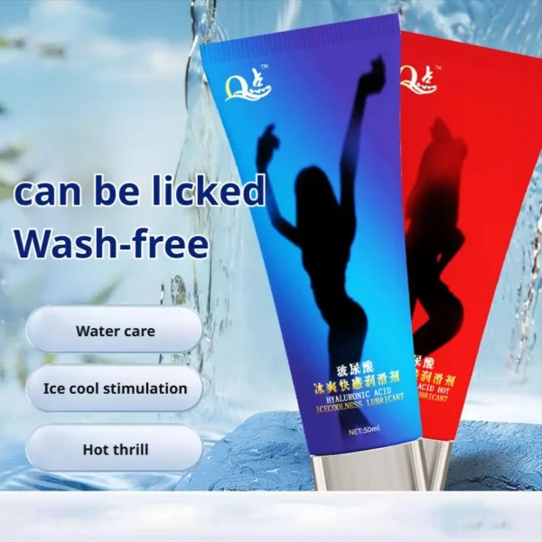 Lubricant for Men Women water-soluble Ice Hot Feeling Lubrication Anal Vaginal pleasure enhanced lasting moisturizing Sex Oils ﻿ - Image 5