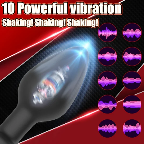 Anal Plug Vibrator For Men Prostate Massage Wireless Remote Control Dildo Butt Plug Vibrators Sex Toys For Women Adult Sex Toys - Image 2
