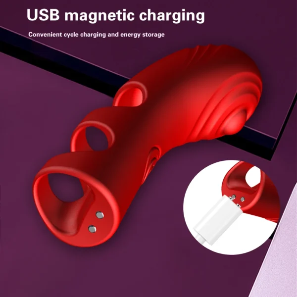 Finger Vibrator Clit G Spot Nipple Massager Adult Sex Toys Clitoral Stimulator Female Masturbation Sex Toys For Women Couples - Image 4