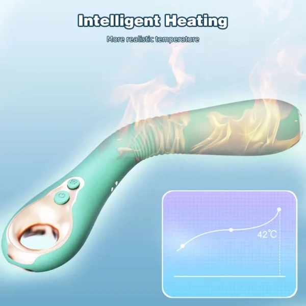 Vibrators Dildo Sex Toys for Women G-Spot Stimulator APP Control HD 750p Camera Endoscopic Intelligent Heating Sticks for Couple - Image 4