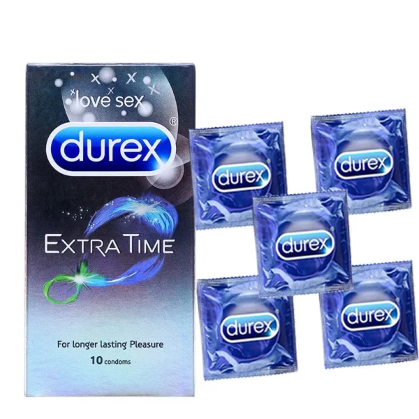 Durex 20/10Pcs Long-lasting Condom Ultra Thin Dotted Smooth Intimate Product Latex Penis Sleeve for Men Ultra Thin Contraception - Image 6