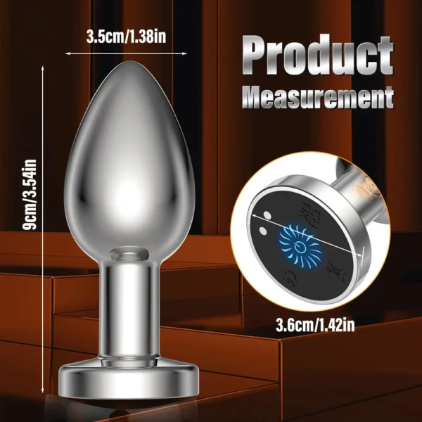 Remote Control Anal Plug Vibrator Bluetooth Butt Plug Men Prostate Massager Female Masturbator Adult Sex Toys for Women Men Gay - Image 6