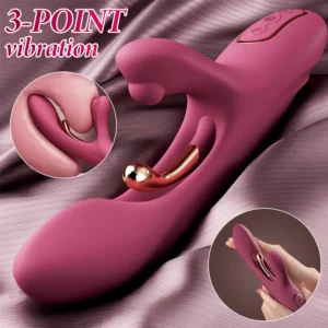 3in1 Thrusting Dild Vibrator for Women G-spot stimulator masturbatorClitoris Stimulator Sex Toys Female Goods for Adults
