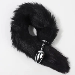 Cheap Anal Plug Metal Sexy Foxtail Anal Plug Role-play Sex Toy Male and Female Anal Plug Adult Game Couple Toys Sex Toys