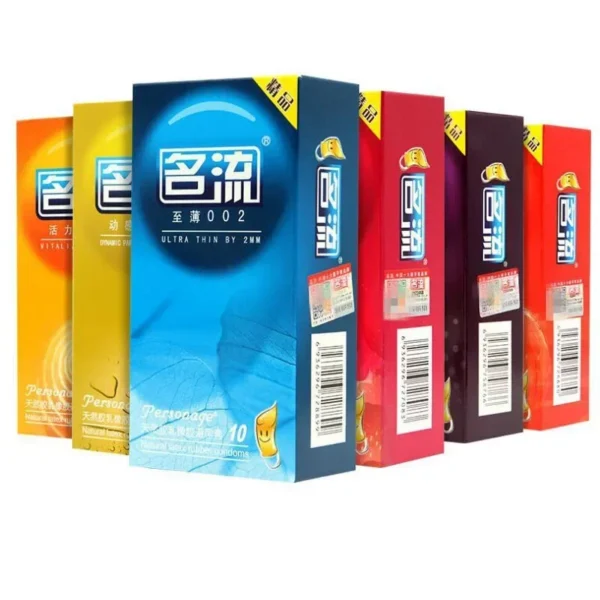 60PCS Ultra Thin Condoms PERSONAGE Particle Spike Condom Intimate Double Lubricated Adult Sex Product Contraception for Male - Image 6