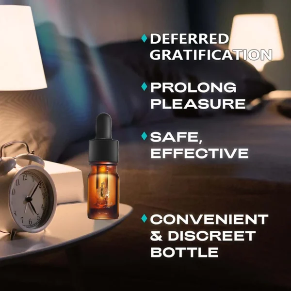 Stamina Multiplier Oil Male External Delay Spray Sex Couple Foreplay Adult Products Long-lasting Sex Toys Male Products 5ml - Image 6