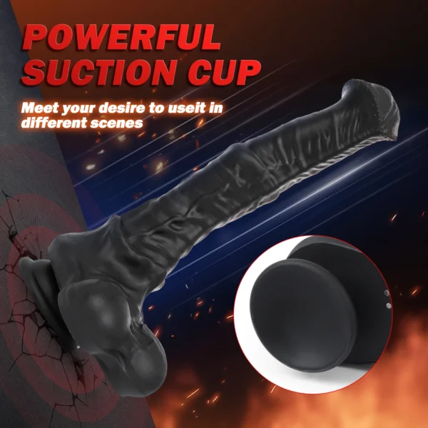 Thrusting Horse Dildo for Women, G Sport Vibrating Female Vibrating Dildo, Masturbater Wand, Lesbian Adult Sex Toys for Woman - Image 3