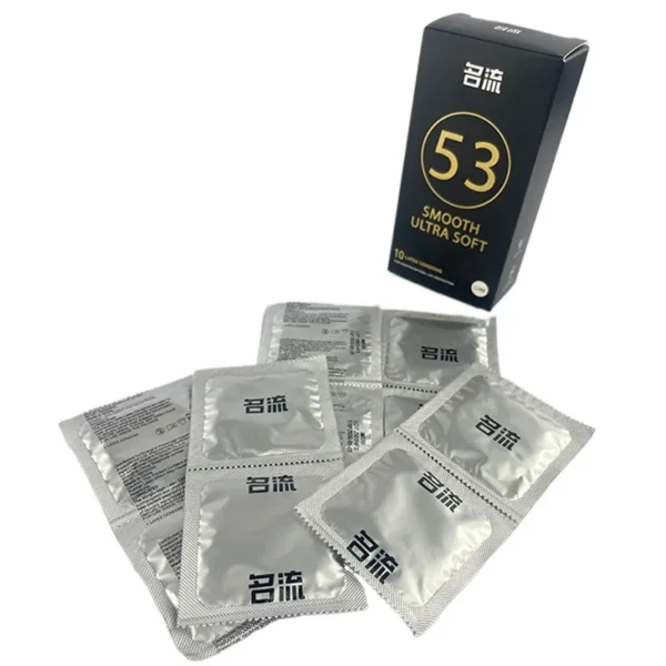 53mm 10PCS/20PCS Jumbo Size Ultra Thin Comfort Fit Latex Condoms Water-Based Lubrication Extended Sex Penetration Anal - Image 5