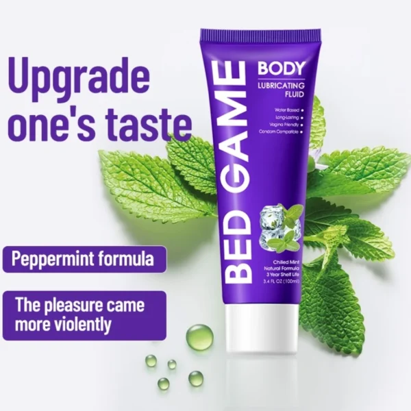 Intimate mint Lubricant Pleasure Body Erotic Oil Lubricant Adult Sex Supplies flirting for couples 200ml - Image 4