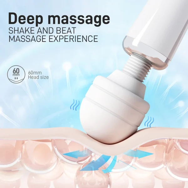 Powerful Dildo Vibrators Sex Toys for Woman AV Magic Wand Vibrating Vaginal Clitoris Stimulator Body Massager Adult Sex Product - Image 4