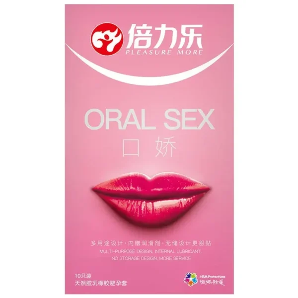 Oral Sex Condoms Peach Flavor Sex Dotted Condom Ultra Thin Latex Safe Contraception Penis Sleeve Blowjob Sex Toys for Adults - Image 3