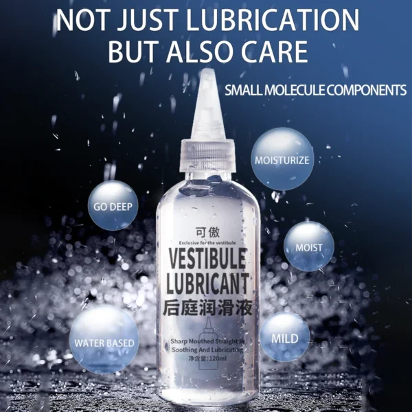 Anal Water Based Silicone Lubricant Unscented Sex Lube For Man Woman Gay Lesbian Couples Pleasure For Home And Travel - Image 3