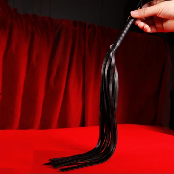 New BDSM Kits Bed Bondage Set Red&Black Exotic Sex Toys for Adults Games Leather Handcuffs Whip Gag Collar Women Sex Goods - Image 6