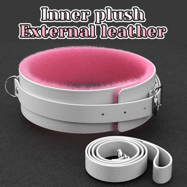Sex Games Whip Gag Nipple Clamps Sex Toys For Couples Exotic Accessories Sexy Leather BDSM Kits Plush Sex Bondage Set Handcuffs - Image 5