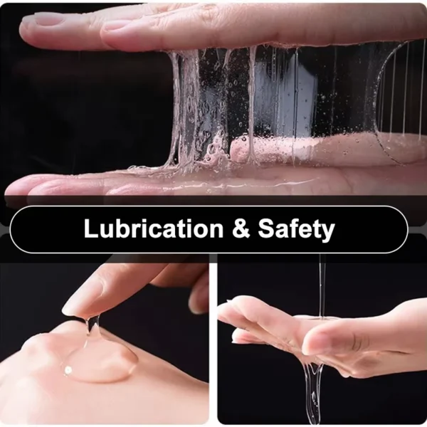 Water-based lubricant Colorless Safe Health Love Gel Anal Lubricant Sex Oil Easy Clean Gay Vaginal Sex Toys Adult Supplies 60ML - Image 2