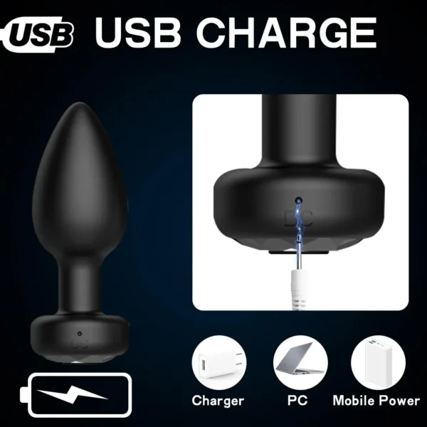 APP Wireless Control Anal Vibrator Butt Plug Men Prostate Massager Stimulator Female Masturbator Adult Sex Toys for Women Gay 18 - Image 4
