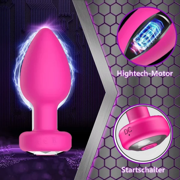 1PC Wireless Control Anal Vibrator Butt Plug Men Prostate Massager Stimulator Female Masturbator Adult Sex Toys for Women Gay - Image 2