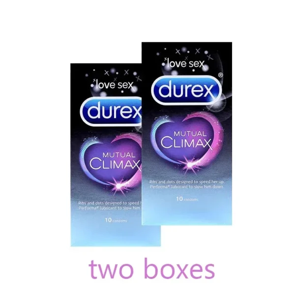 Durex 20/10Pcs Long-lasting Condom Ultra Thin Dotted Smooth Intimate Product Latex Penis Sleeve for Men Ultra Thin Contraception - Image 5