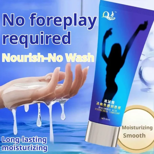 Lubricant for Men Women water-soluble Ice Hot Feeling Lubrication Anal Vaginal pleasure enhanced lasting moisturizing Sex Oils ﻿