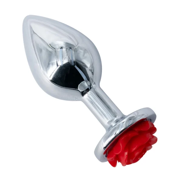 Metal Rose Anal Butt Plug ButtPlug Dildos Anus Beads Masturbation Stimulator Prostate Massager Adult Sex Toys for Man Women Gay - Image 3