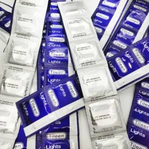 Condoms 160/80Pcs Full Oil Smooth Condom Big Dotted Pussy Stimulation Penis Sleeve Safe Super-lubrication Latex Men Sex Toy