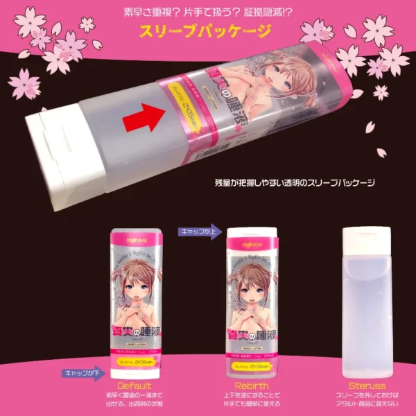 Japan Simulated saliva with Magic Eyes Oral Lubricant for Couples Vagina Anal Water Based Oil Lubrication Sex Toys - Image 3