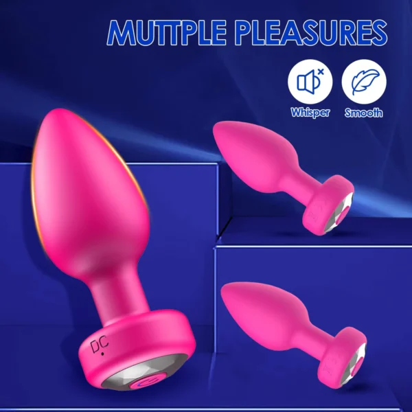 1PC Wireless Control Anal Vibrator Butt Plug Men Prostate Massager Stimulator Female Masturbator Adult Sex Toys for Women Gay - Image 4
